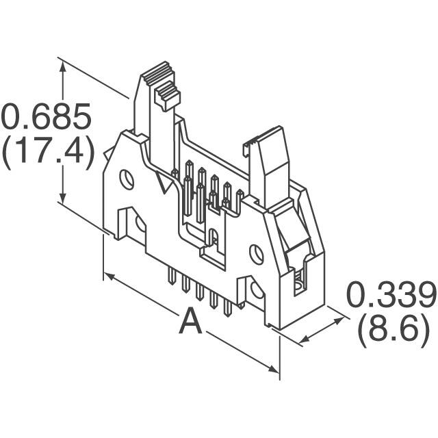 71918-110LF Amphenol ICC (FCI)  Headers Male Pins